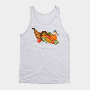 Hand Drawn Cornucopia Tank Top